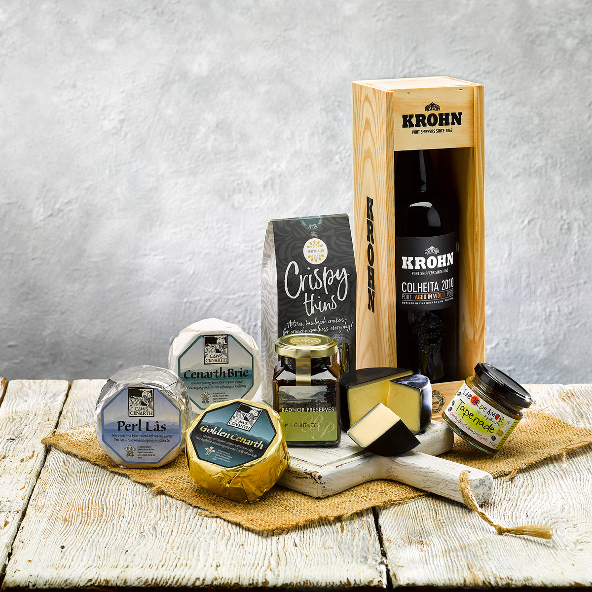 Cheese and Port Gift Hamper