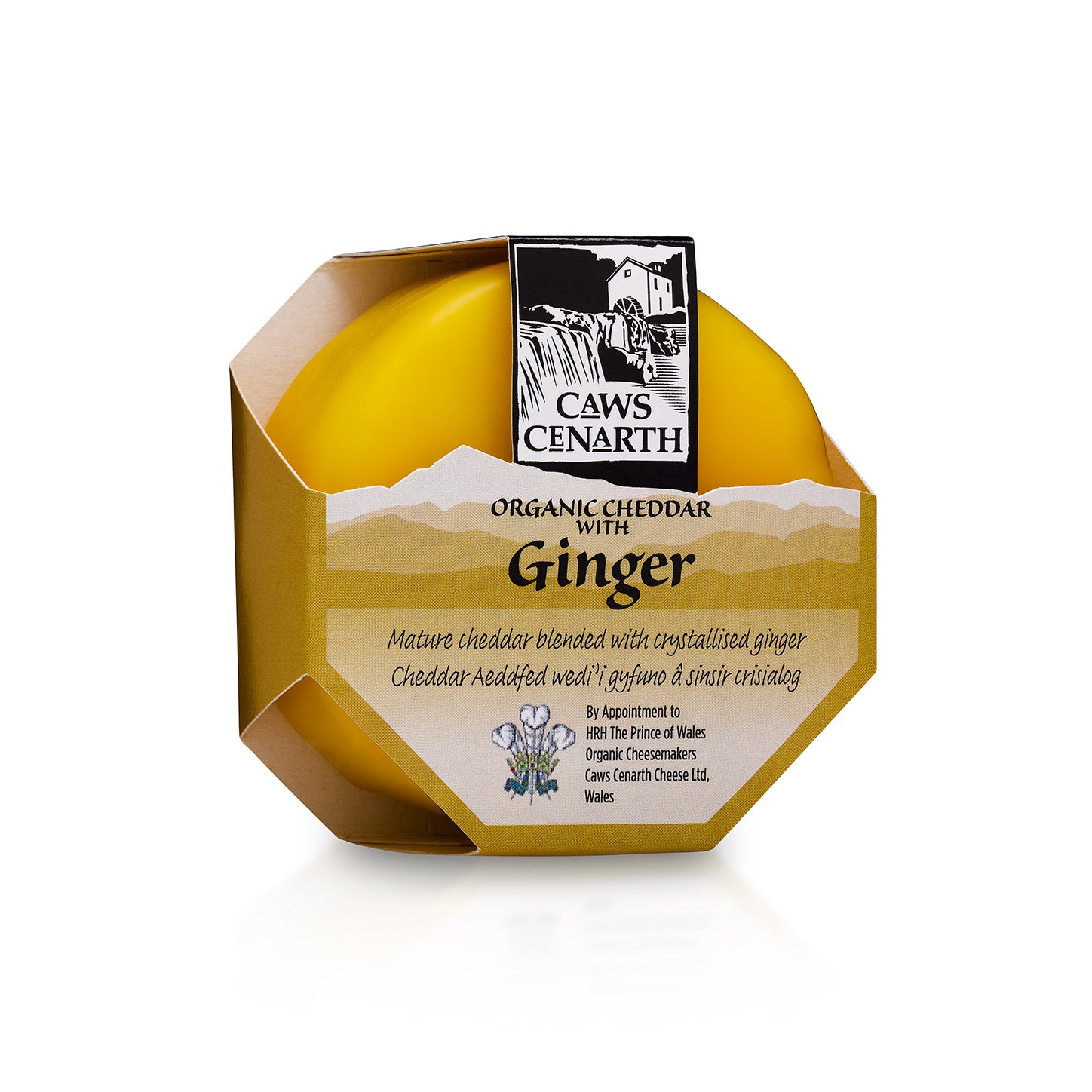 Cheddar with Crystalised Ginger - Mini 200g