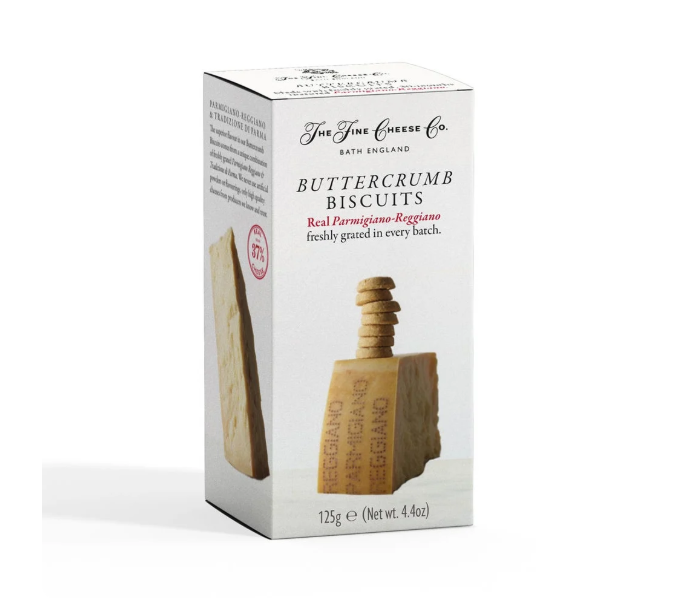 The Fine Cheese Company - Parmessan Buttercrumb Biscuits - 125g