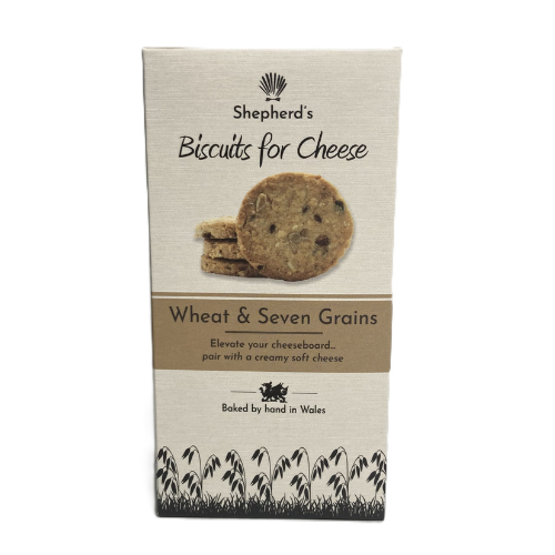 Shepherd's Welsh Biscuits, Wheat and Seven Grains- 144g