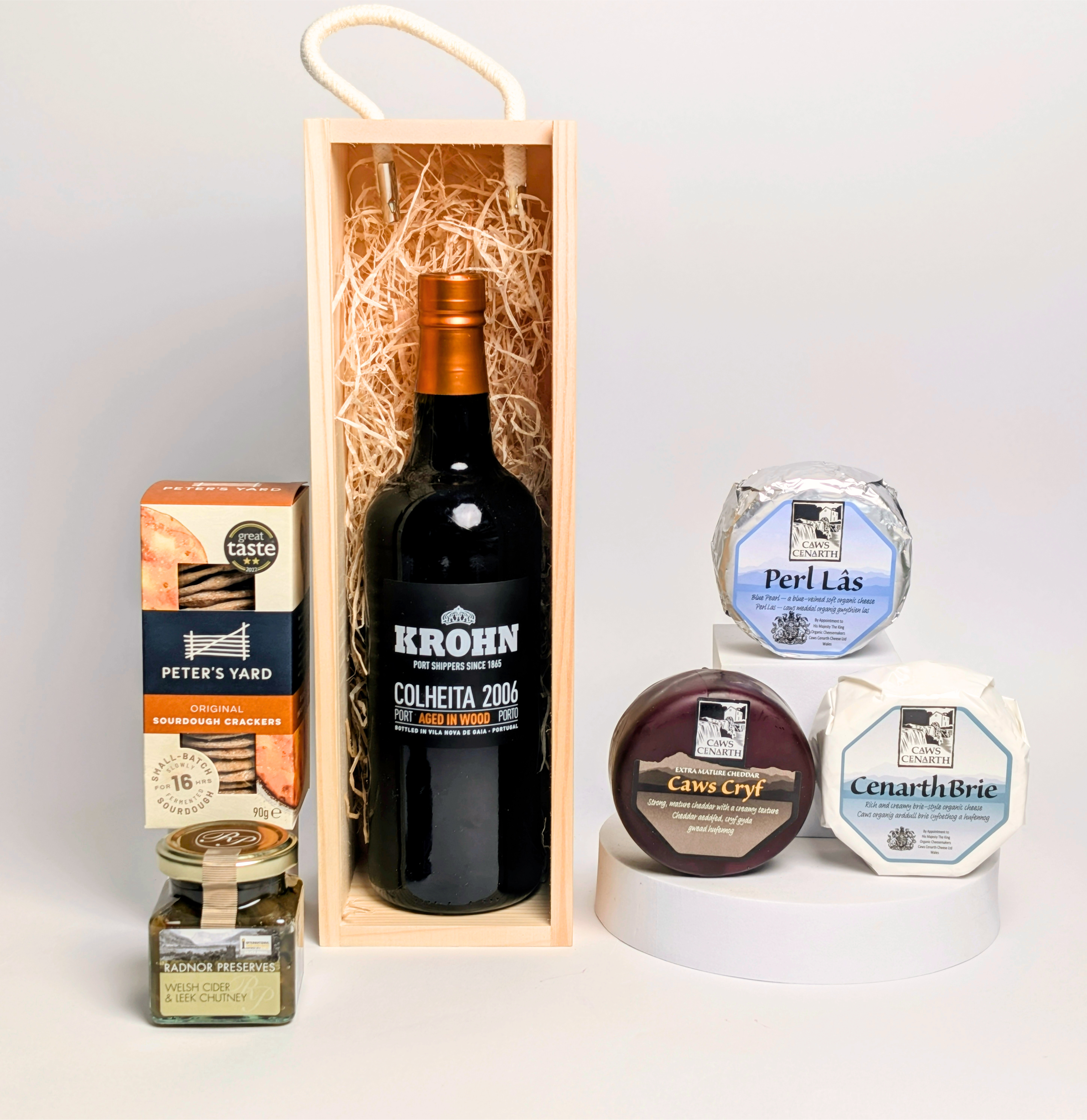 Father's Day Cheese and Port Hamper