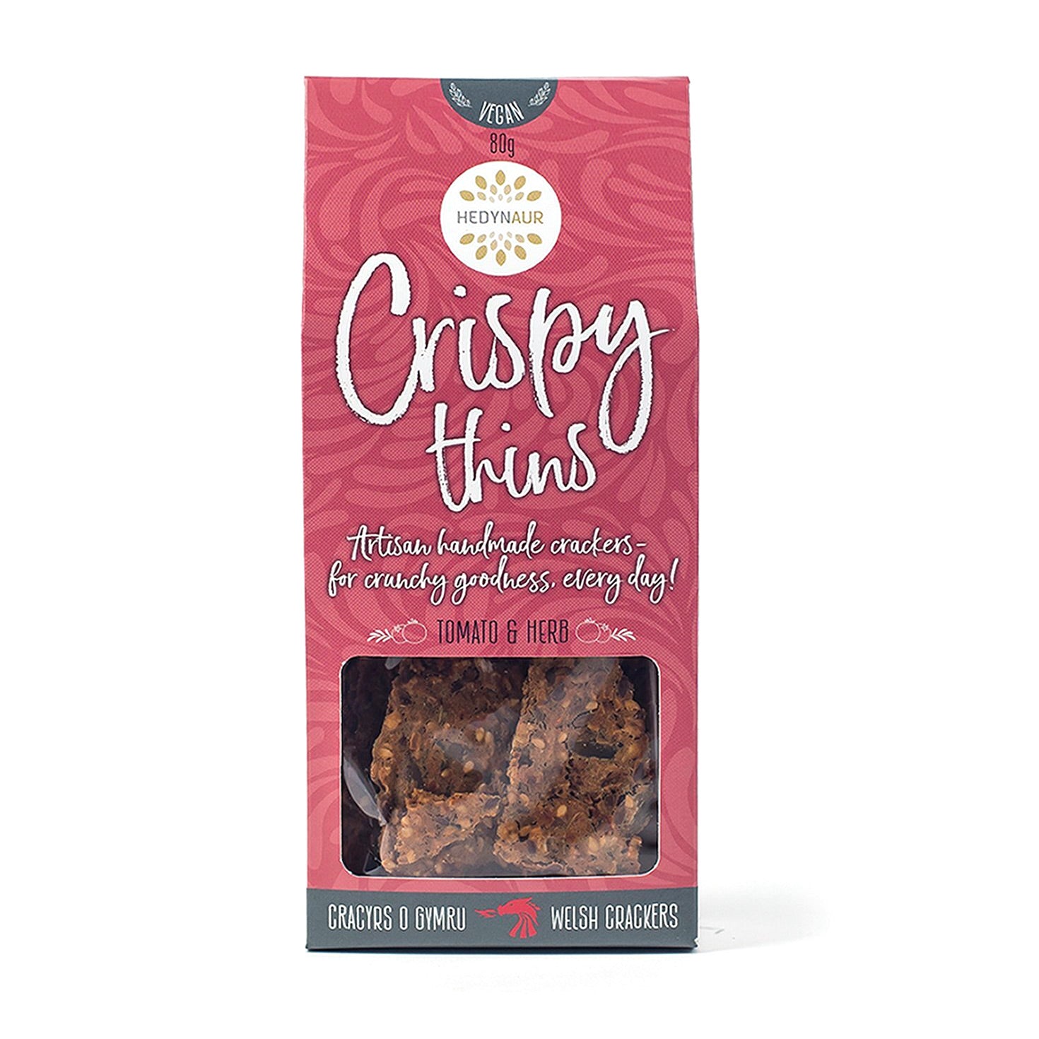 Crispy Thins Tomato Herb Crackers 80g