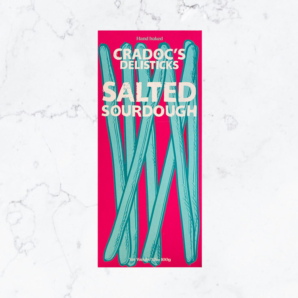 Cradoc's Delisticks - Salted Sourdough 100g