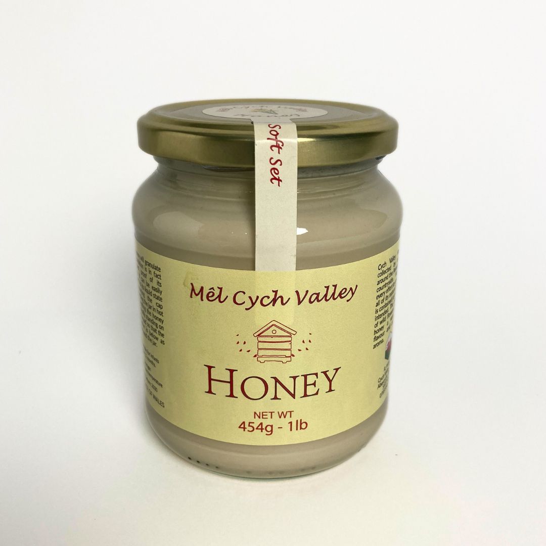 Mel Cych Valley Honey soft set - 454g