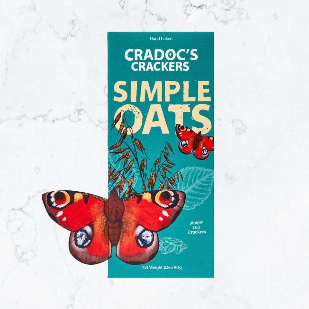 Cradoc's Simple Oat Crackers - 80g