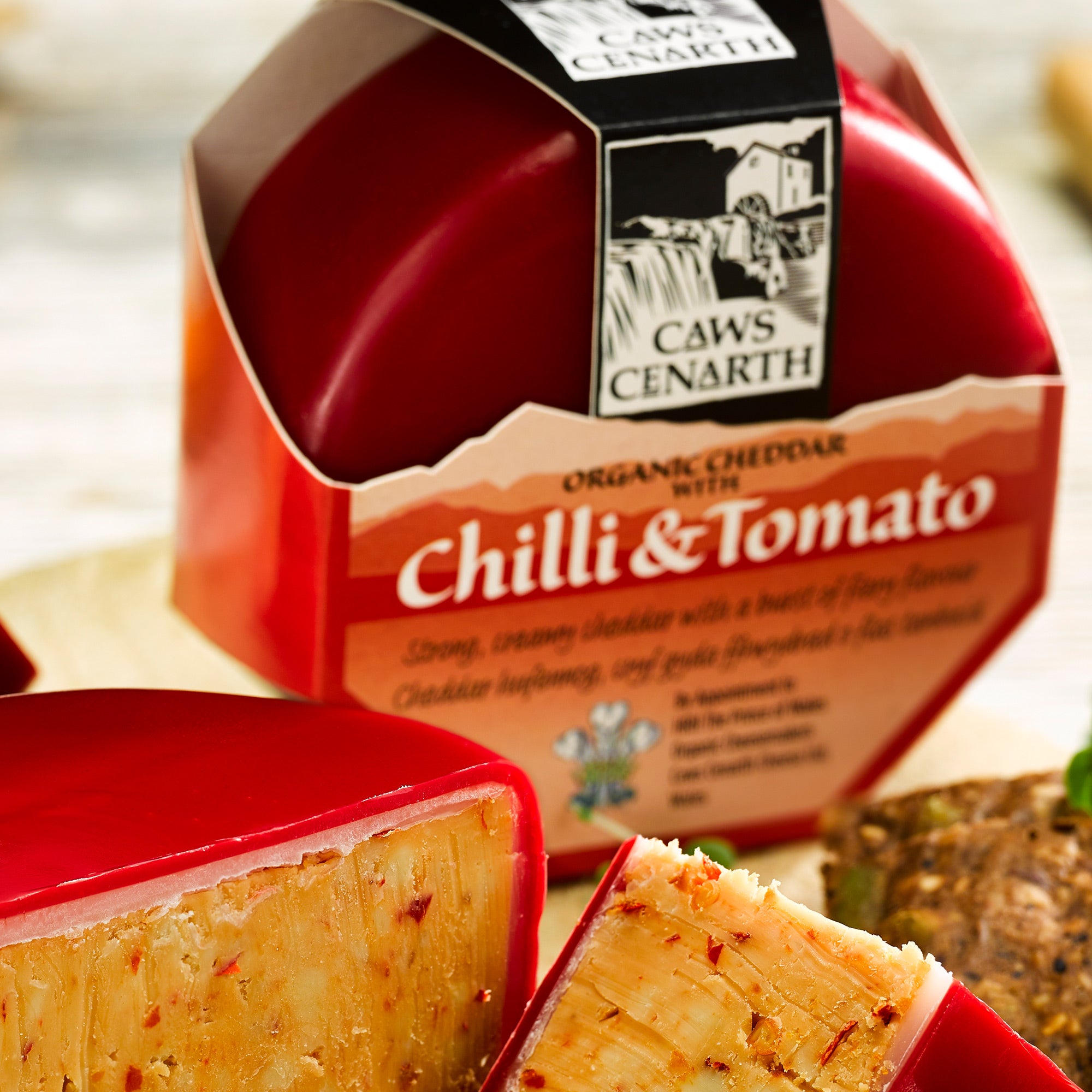 Cheddar with Chilli and Tomato - Mini 200g