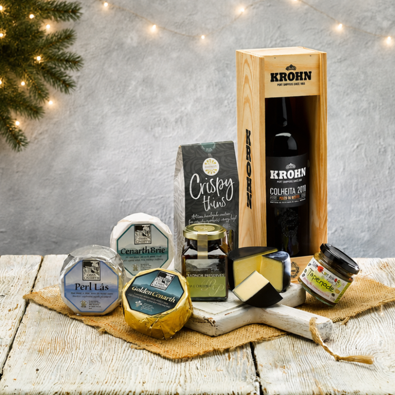 Cheese and Port Gift Hamper