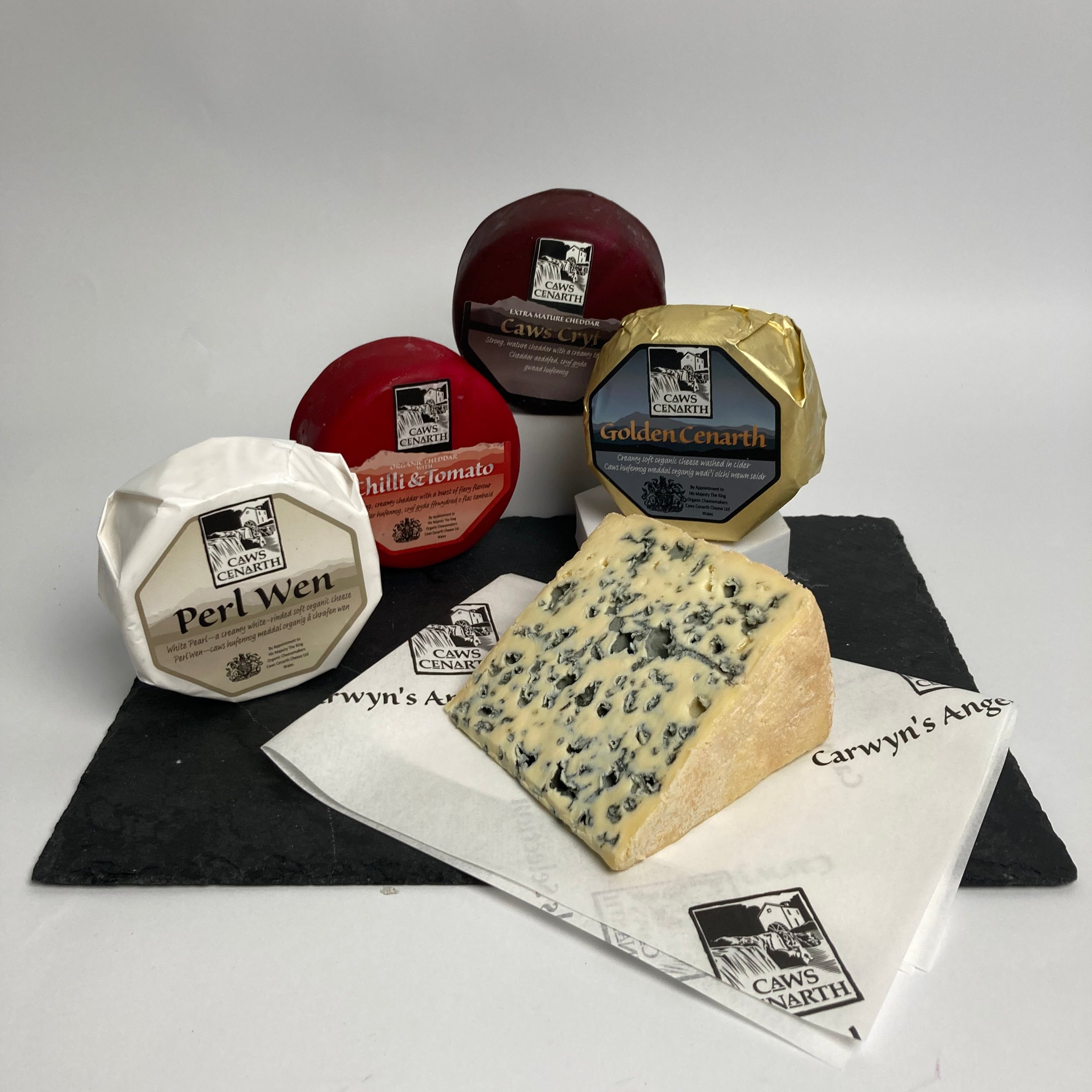 Carwyn's Angels - 5 Artisan Cheeses Delivered Every Month Caws Cenarth