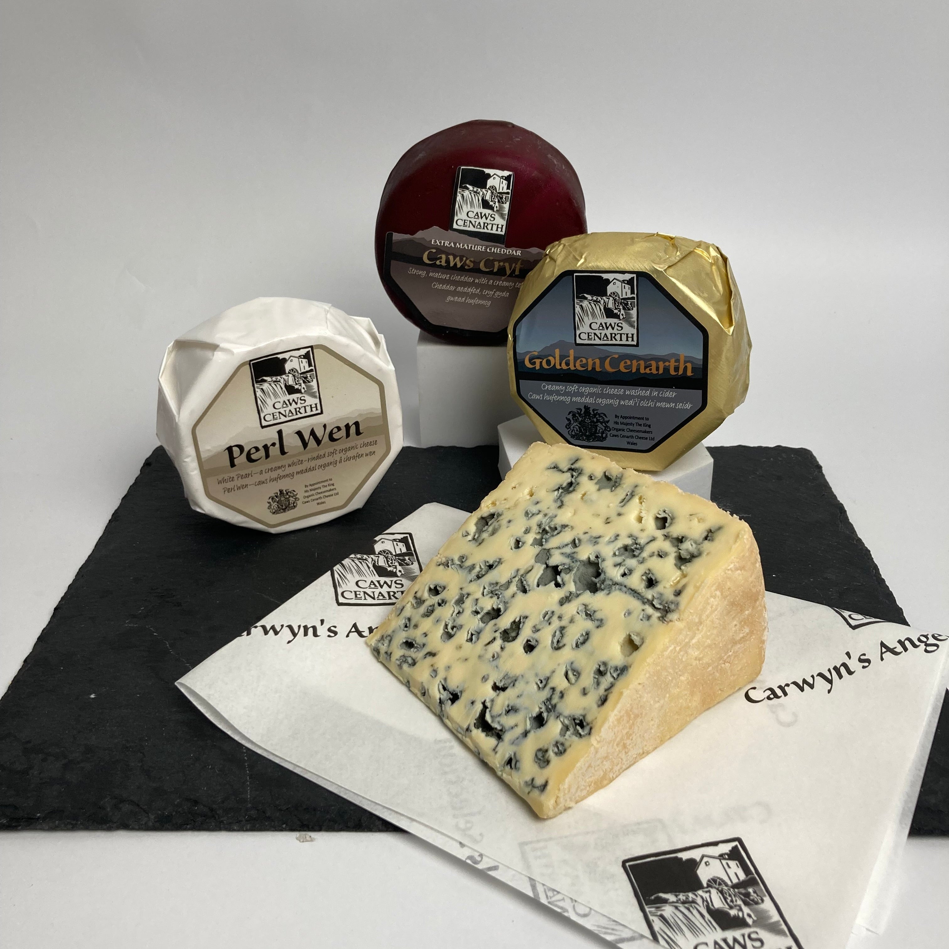Carwyn's Angels - 4 Artisan Cheeses Delivered Every Month Caws Cenarth