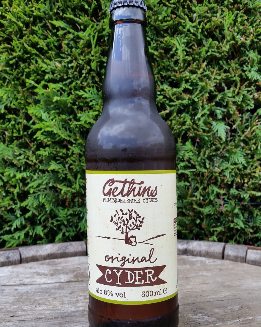 Gethins Cyder medium - 6% ABV