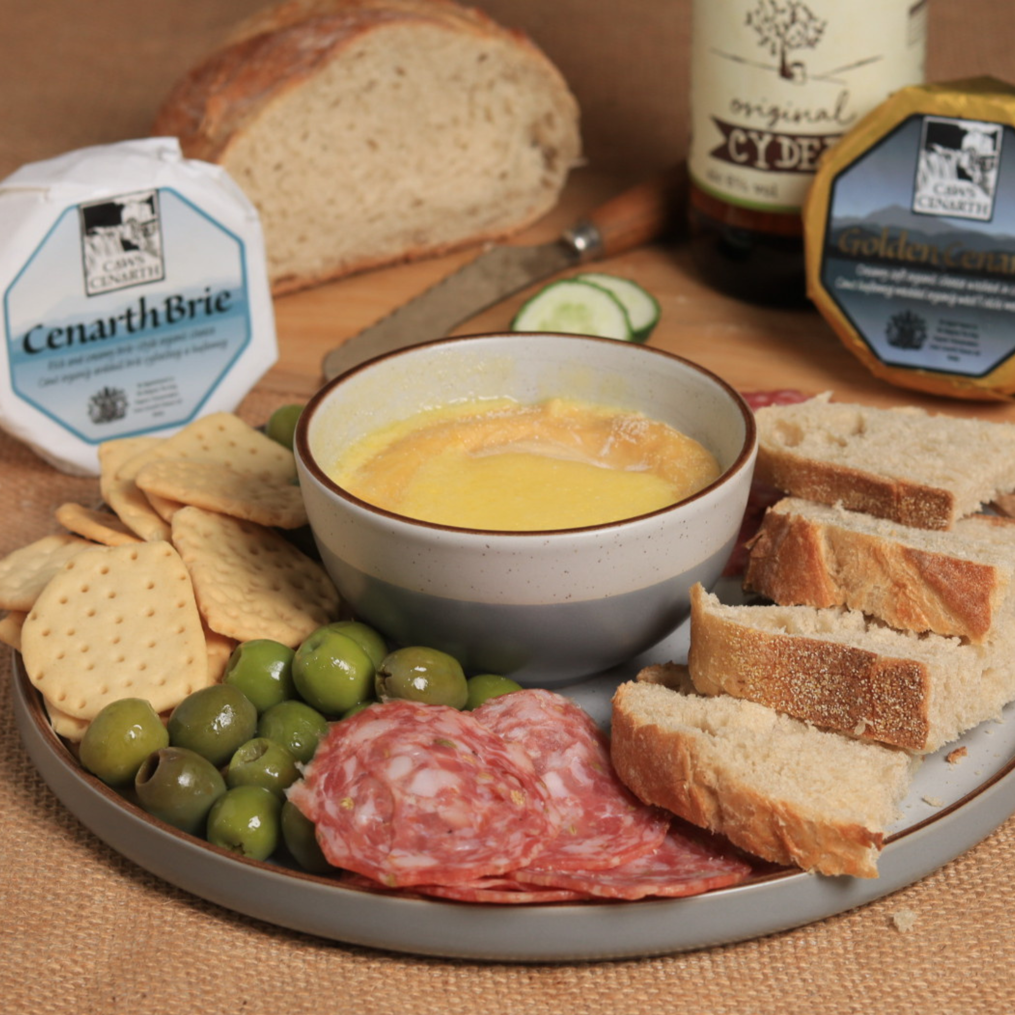 Golden Cenarth and Perl Wen - 3 cheeses £15 with delivery!