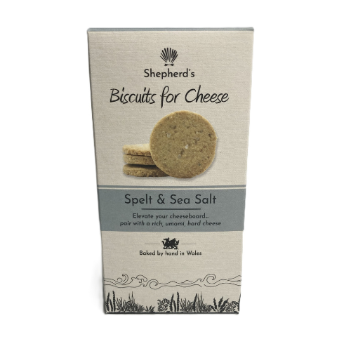 Shepherd's Welsh Biscuits, Spelt and Sea Salt - 144g