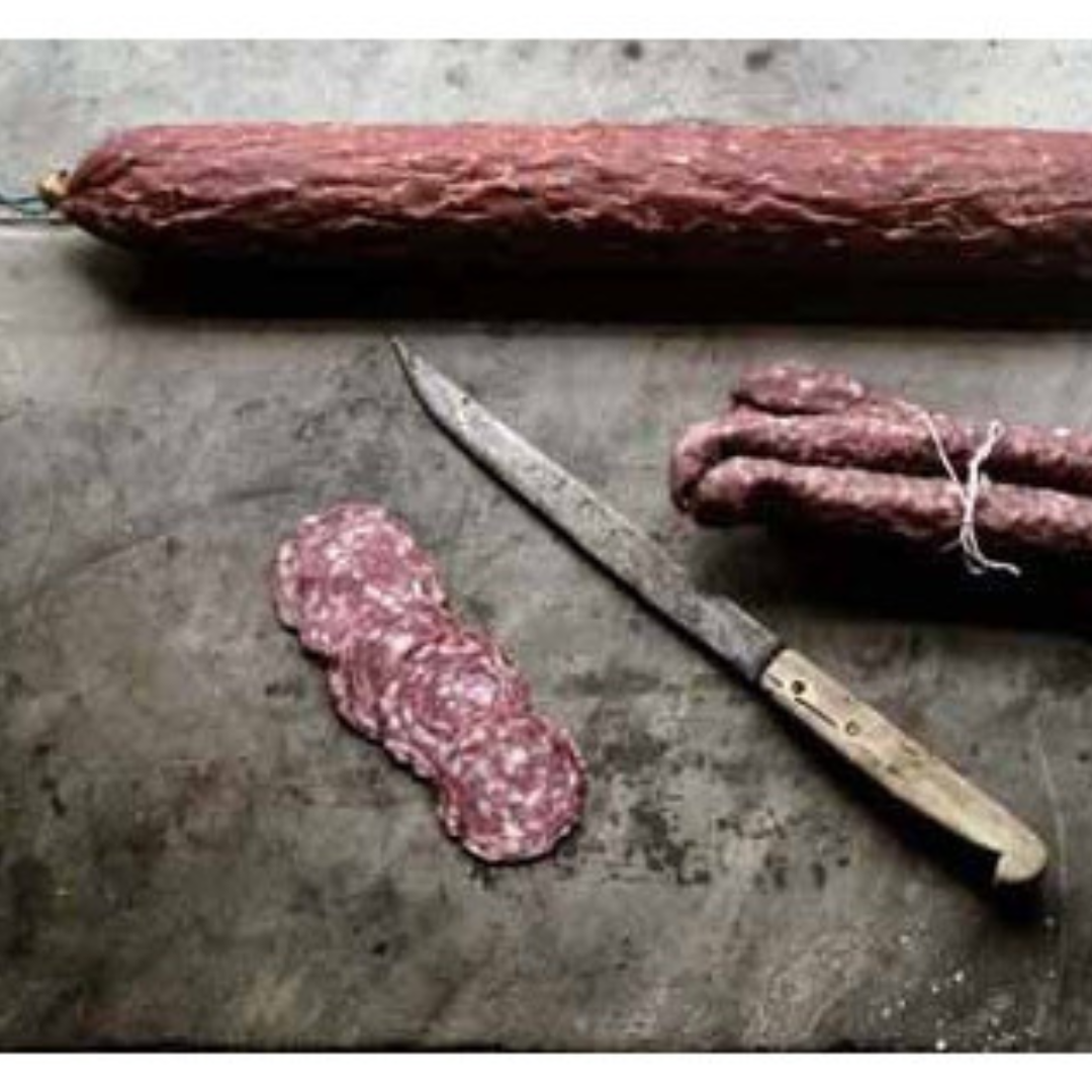 Trealy Farm cracked Black pepper salami whole - 80g