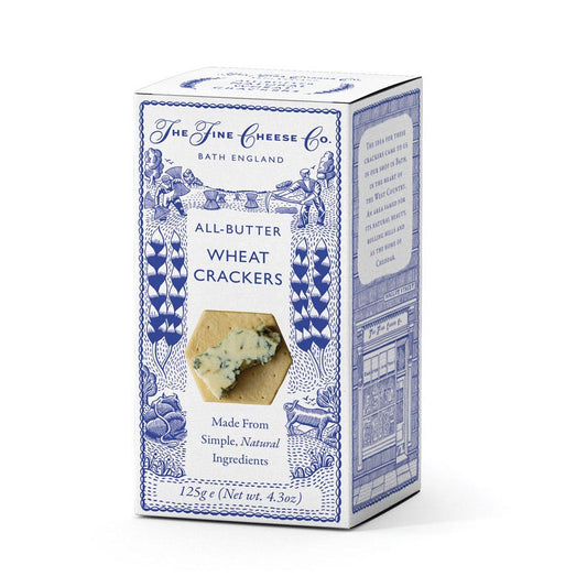 The Fine Cheese Company -All butter wheat crackers - 125g